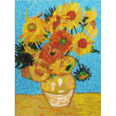 Соняшники. За мотивами В. Ван Гога |  арт. 271 | Набір для вишивки бісером
