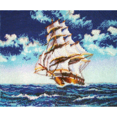 Вітрильник | арт. 321 | Набір для вишивки бісером Вітрильник | арт. 321 | Набір для вишивки бісером