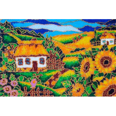 На околиці села |  арт. 325 | Набір для вишивки бісером