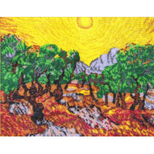 Сонце в оливковому саду