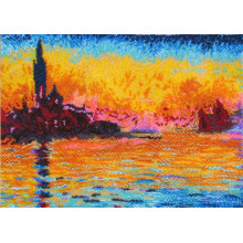 Захід сонця в Венеції