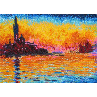 Захід сонця в Венеції |  арт. 359 | Набір для вишивки бісером