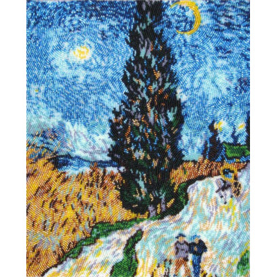 Дорога з кипарисами |  арт. 364 | Набір для вишивки бісером