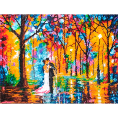 Весілля під дощем |  арт. 496 | Набір для вишивки бісером
