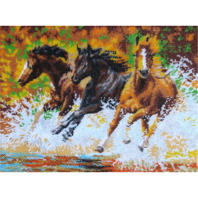 В звонком топоте копыт |  арт. 623 | Набор для вышивки бисером