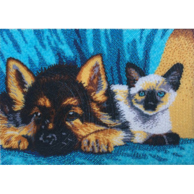 Солодка парочка |  арт. 625 | Набір для вишивки бісером