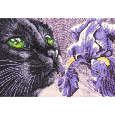 Фіолетово-чорний |  арт. 627 | Набір для вишивки бісером