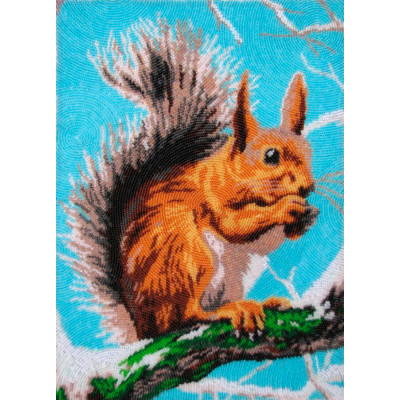 Білка |  арт. 639 | Набір для вишивки бісером