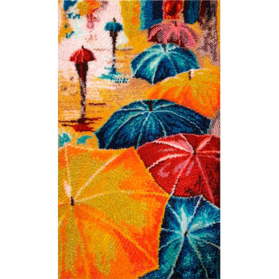 Веселі парасольки |  арт. 833 | Набір для вишивки бісером