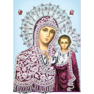 Богородиця Казанська |  арт. БП-125 | Набір для вишивки бісером
