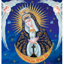 Богородиця Остробрамська з ангелами