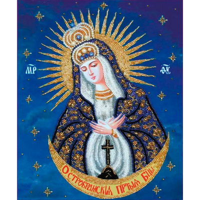 Богородиця Остробрамська |  арт. БП-129 | Набір для вишивки бісером