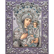 Богородиця Тихвинська в рамці