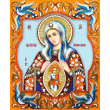 Богородиця Помічниця в пологах у рамці