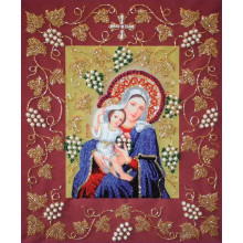 Богородиця Покриваюча в рамці