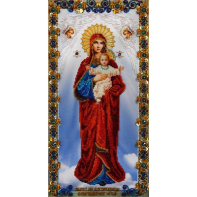 Ікона Божої Матері Благодатне Небо |  арт. P-177 | Набір для вишивки бісером