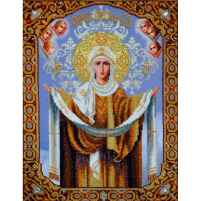 Ікона Покров Пресвятої Богородиці |  арт. P-201 | Набір для вишивки бісером