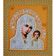 Казанська ікона Божої Матері. Вінчальна пара (золото)