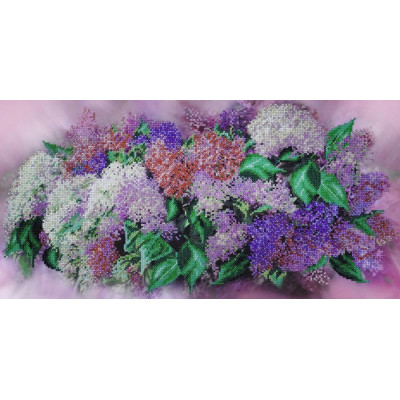 Розсиренився бузок |  арт. P-261 | Набір для вишивки бісером