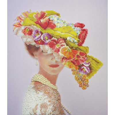 Вікторіанська дама |  арт. P-285 | Набір для вишивки бісером