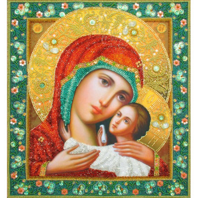 Ікона Божої Матері Касперовська |  арт. P-313 | Набір для вишивки бісером