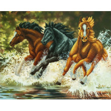 Бегущие лошади
