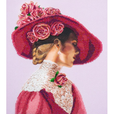 Леді |  арт. Р-329 | Набір для вишивки бісером