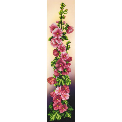 Мальва суданська |  арт. Р-345 | Набір для вишивки бісером