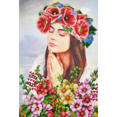 Молитва |  арт. Р-383 | Набір для вишивки бісером