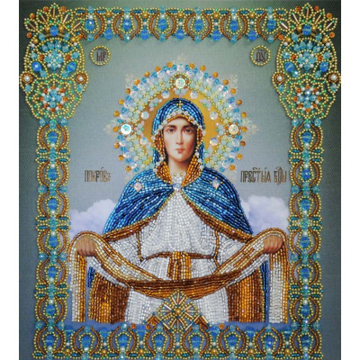 Ікона Покров Пресвятої Богородиці |  арт. Р-403 | Набір для вишивки бісером