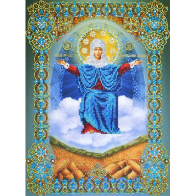 Ікона Божої Матері Спорительниця хлібів |  арт. Р-405 | Набір для вишивки бісером