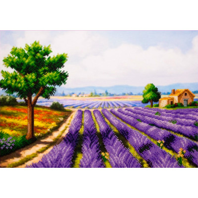 Лавандовий прованс | арт. Р-330 | Набір для вишивки бісером Лавандовий прованс | арт. Р-330 | Набір для вишивки бісером