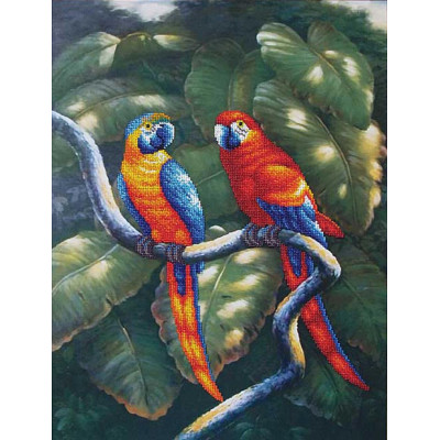 Фарби джунглів |  арт. Б-011 | Набір для вишивки бісером