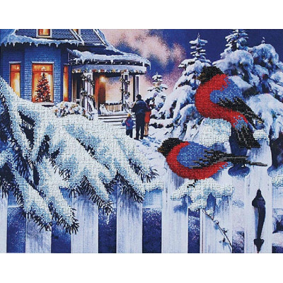 Вісники зими |  арт. Б-013 | Набір для вишивки бісером