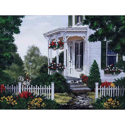 На дачі | арт. Б-016 | Набір для вишивки бісером На дачі | арт. Б-016 | Набір для вишивки бісером