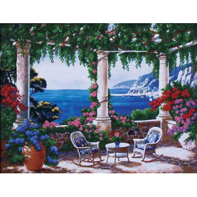 Літня прохолода |  арт. Б-027 | Набір для вишивки бісером