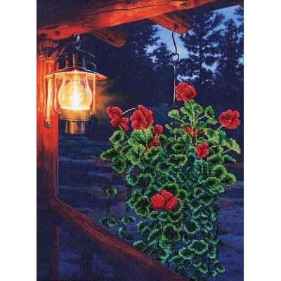 Вогник в ночі |  арт. Б-047 | Набір для вишивки бісером