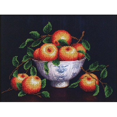 Вкус лета Яблоки |  арт. Б-058 | Набор для вышивки бисером