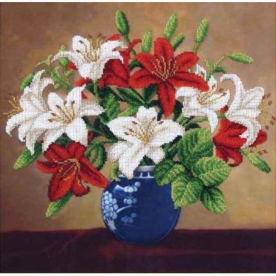 Лілії |  арт. Б-059 | Набір для вишивки бісером