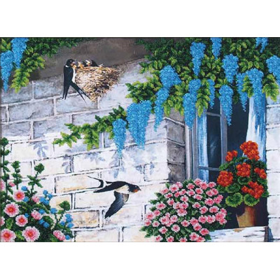 Ластівчине гніздо |  арт. Б-068 | Набір для вишивки бісером