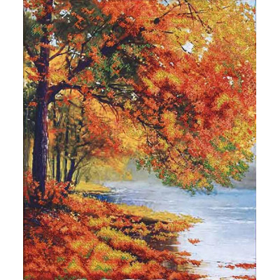 Осінній берег |  арт. Б-069 | Набір для вишивки бісером