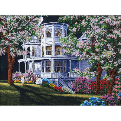 Садиба | арт. Б-084 | Набір для вишивки бісером Садиба | арт. Б-084 | Набір для вишивки бісером