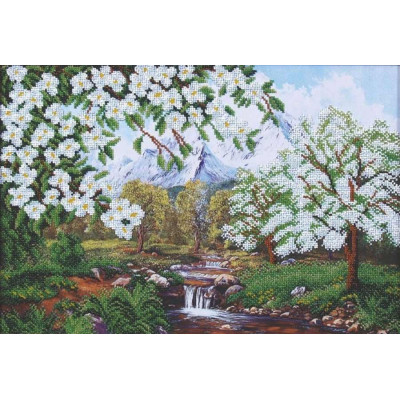 Яблуні у горах |  арт. Б-107 | Набір для вишивки бісером