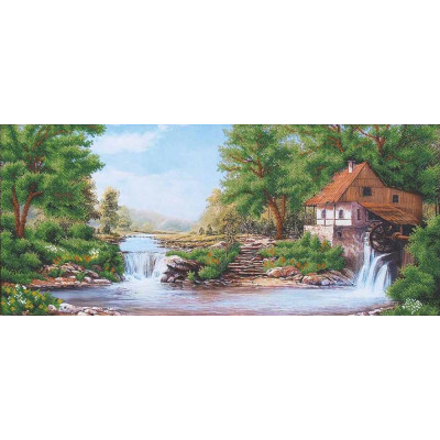 Водяний млин |  арт. Б-108 | Набір для вишивки бісером
