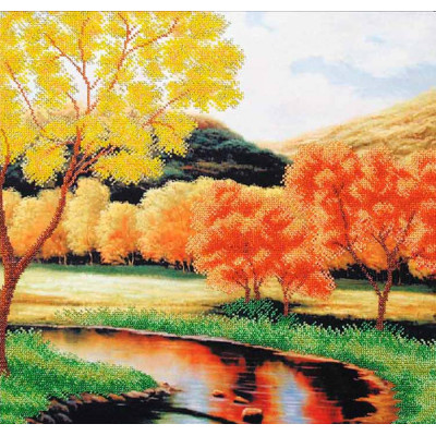 Роздумлива осінь |  арт. Б-209 | Набір для вишивки бісером