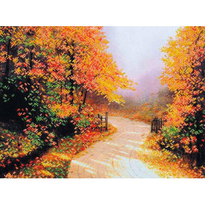 Дорога в осінь |  арт. Б-226 | Набір для вишивки бісером