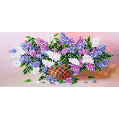 Бузок у кошику |  арт. Б-234 | Набір для вишивки бісером