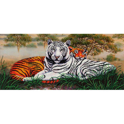 Саванна Тигри |  арт. Б-237 | Набір для вишивки бісером