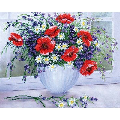 Радужне літо |  арт. Б-251 | Набір для вишивки бісером