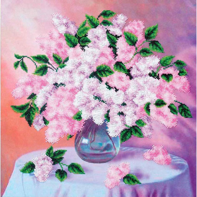 Пишний бузок |  арт. Б-290 | Набір для вишивки бісером